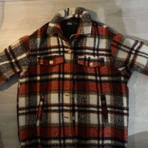 Zara Plaid Jacket - Picture 2 of 3